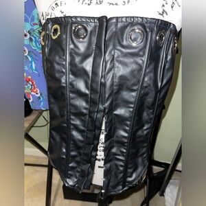 PrettyLittleThing Corset tube top Size 12 Brand New